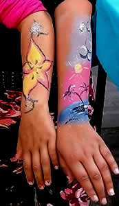 animation maquillage pour enfant, atelier maquillage pour enfant, nantes, rennes, angers, vannes